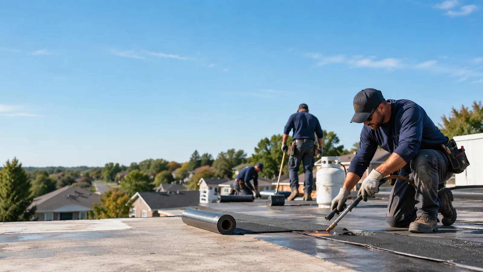Flat Roof Leak Repair providers in Wheatfield, IN
